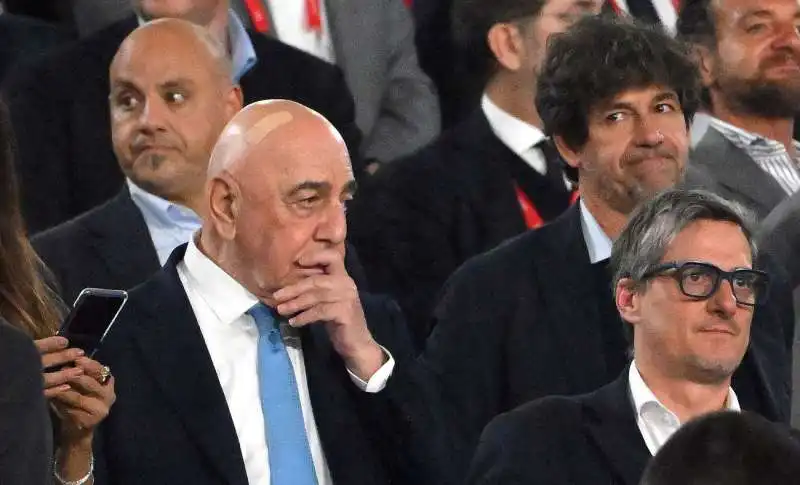 adriano galliani e demetrio albertini   foto mezzelani gmt114