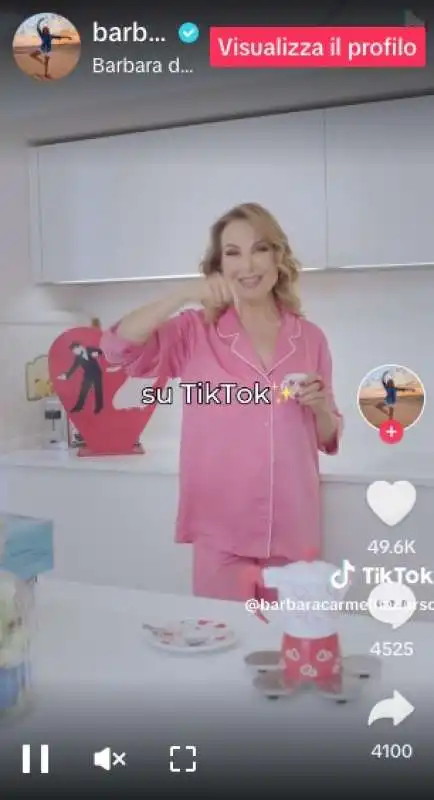 barbara d urso su tiktok 3