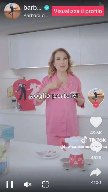 barbara d urso su tiktok 7