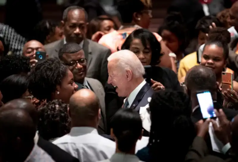 biden tra gli afroamericani