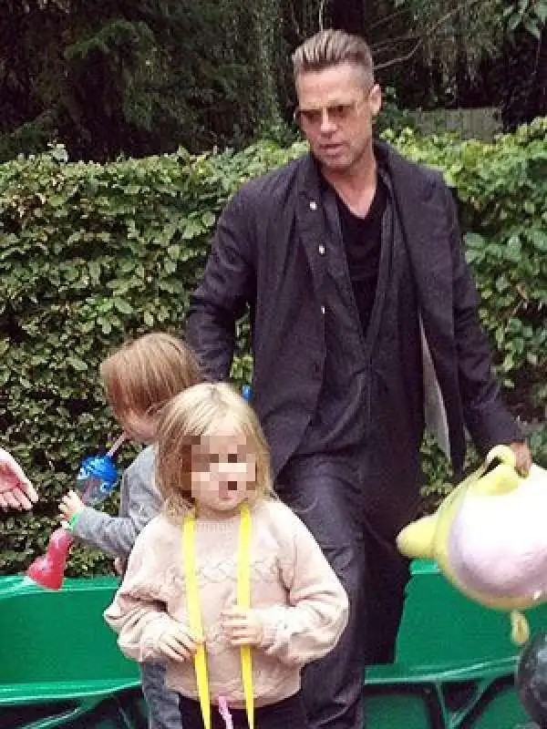 brad pitt e la figlia vivienne