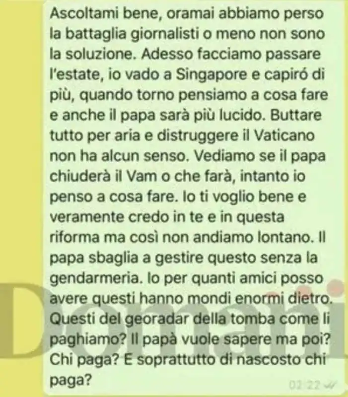 conversazione tra francesca chaouqui e angel vallejo balda   4