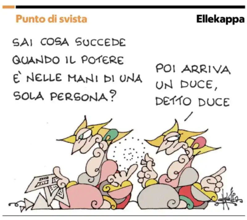 DUCE DETTO DUCE - VIGNETTA BY ELLEKAPPA  