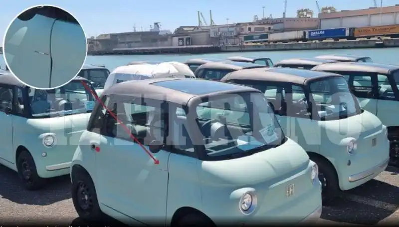 fiat topolino  sequestrate a livorno    