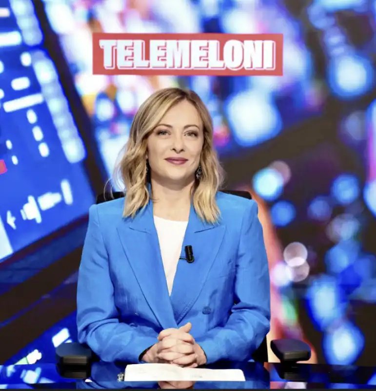 GLI APPUNTI DI GIORGIA MELONI - TELEMELONI