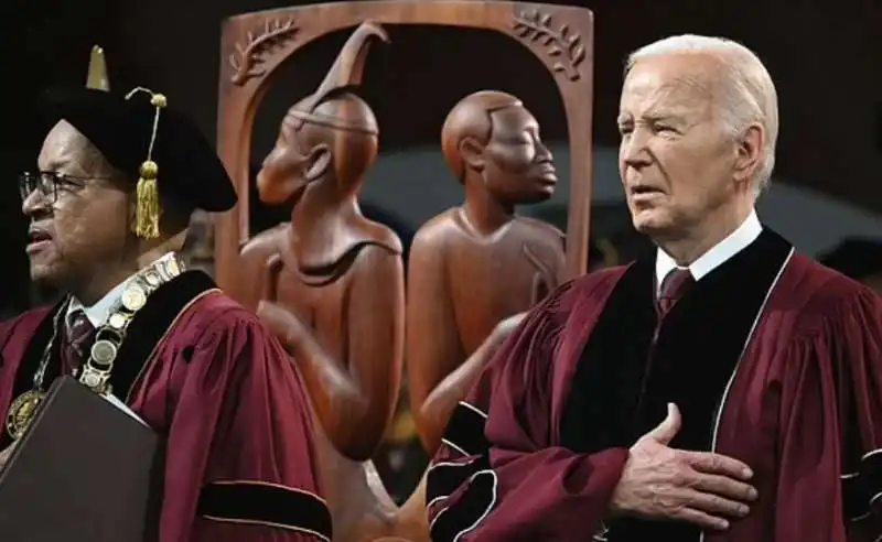 JOE BIDEN AL Morehouse College DI ATLANTA, IN GEORGIA 