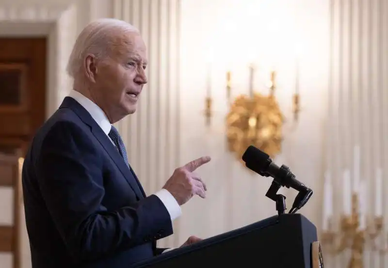 JOE BIDEN ILLUSTRA LA PROPOSTA PER UN CESSATE IL FUOCO A GAZA