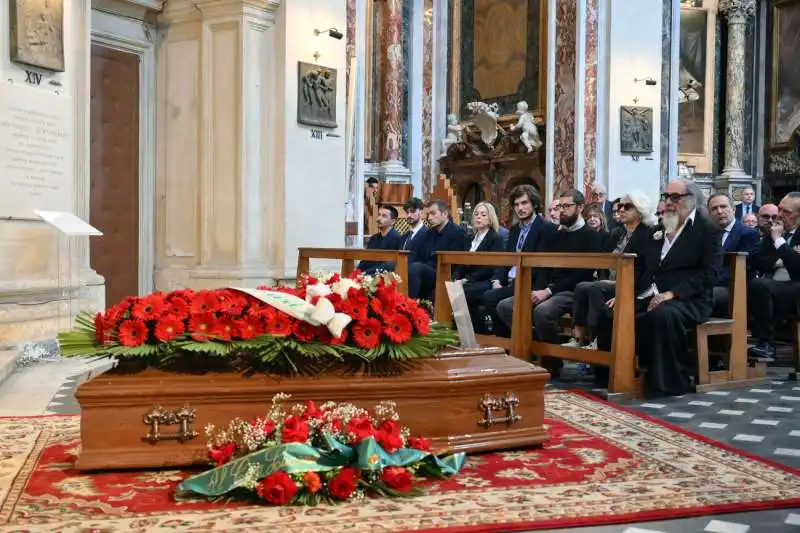 la redazione di dagospia ai funerali di luciano di bacco foto mezzelani gmt087