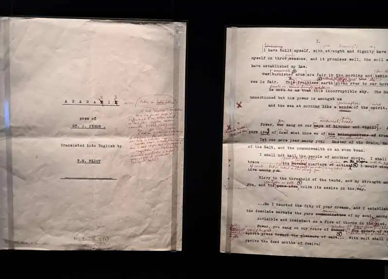 manoscritto di t s eliot    write cut review  bodleian libraries   oxford 