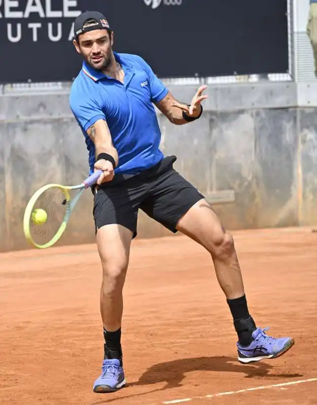 matteo berrettini in allenamento foto gobbi gmt186