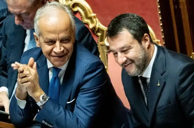 MATTEO PIANTEDOSI MATTEO SALVINI