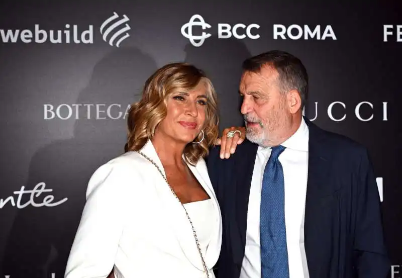 myrta merlino  e marco tardelli  foto mezzelani gmt31