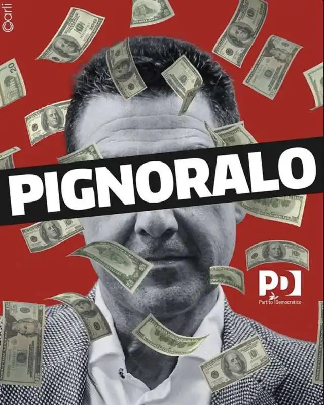 PIGNORALO - MEME SU ROBERTO VANNACCI - BY EMILIANO CARLI 