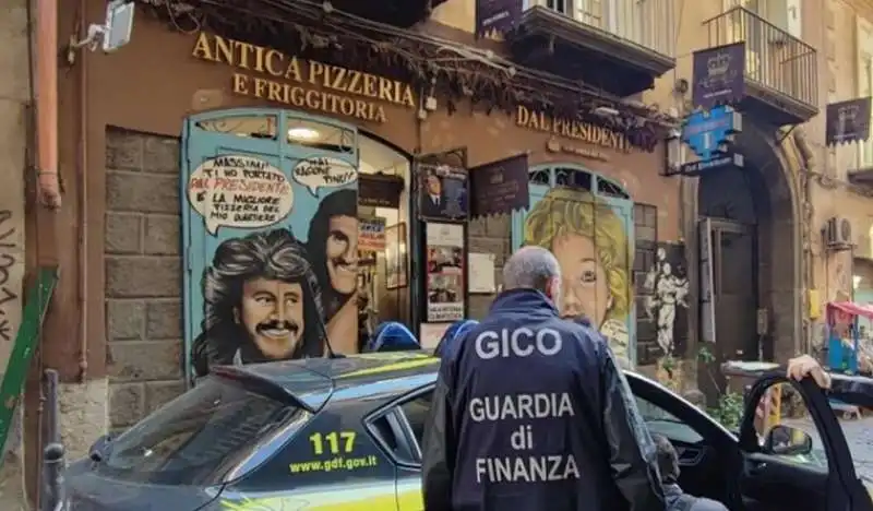 pizzeria dal presidente sequestrata 