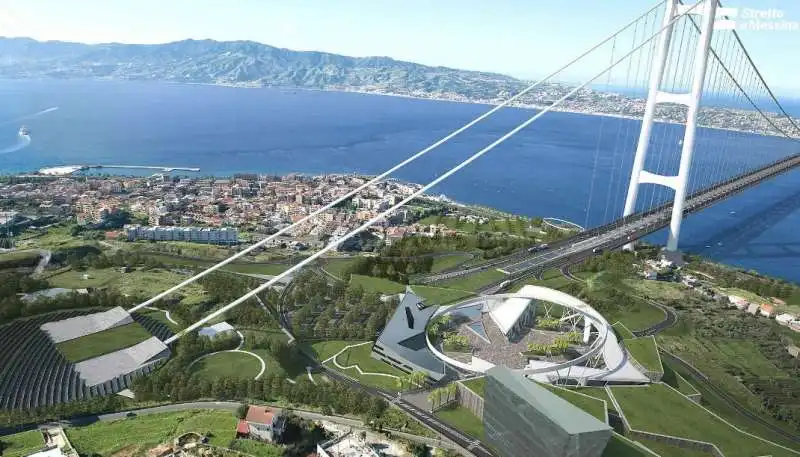 progetto ponte sullo stretto di messina