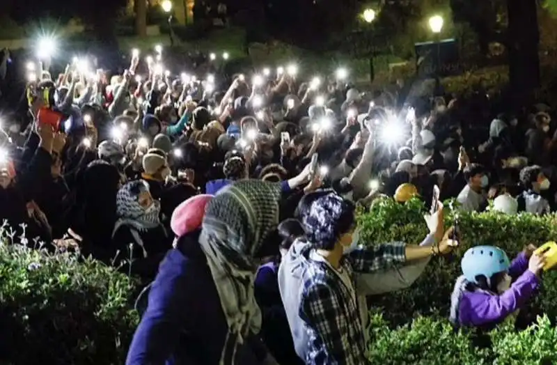 proteste e scontri alla ucla   4