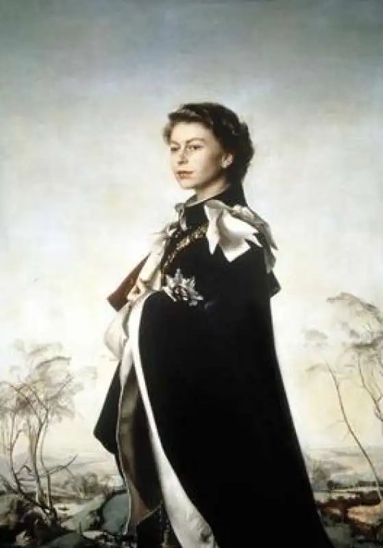 queen elizabeth ii, pietro annigoni 1