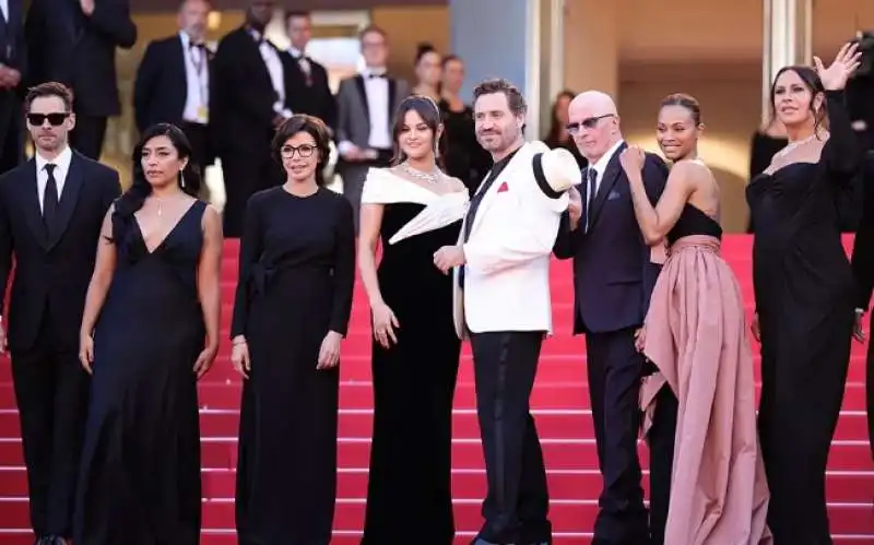 red carpet di emilia perez   cannes 2024