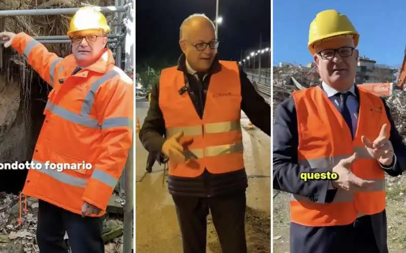 roberto gualtieri gira per i cantieri   2