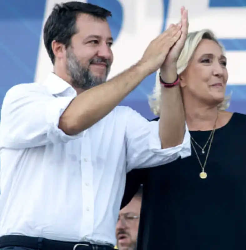 salvini le pen 