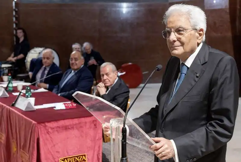 sergio mattarella alla sapienza  