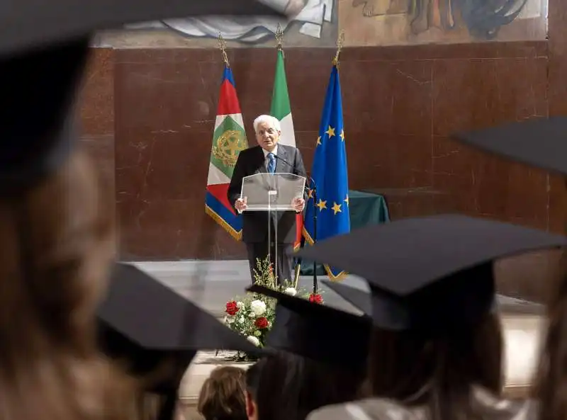 sergio mattarella alla sapienza    