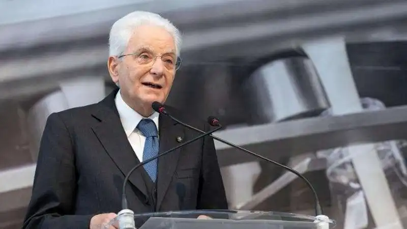 SERGIO MATTARELLA - CERIMONIA DAVID DI DONATELLO AL QUIRINALE