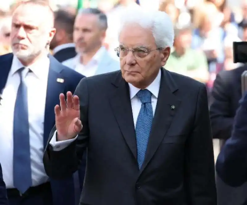 SERGIO MATTARELLA - COMMEMORAZIONE STRAGE DI PIAZZA DELLA LOGGIA - BRESCIA 