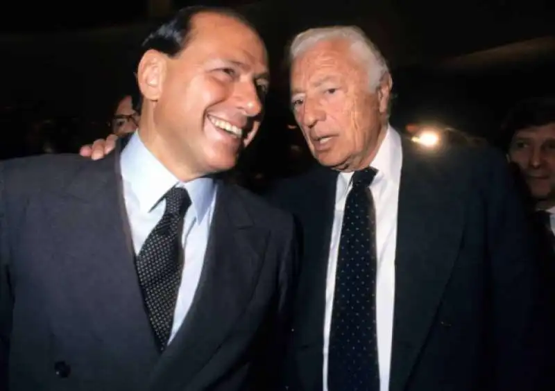  silvio berlusconi gianni agnelli