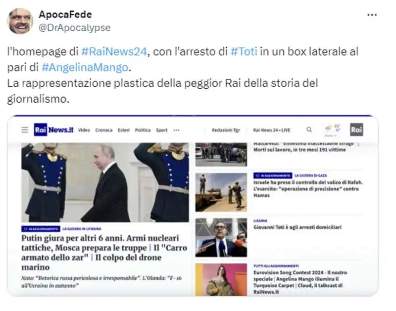 tweet su giovanni toti   2