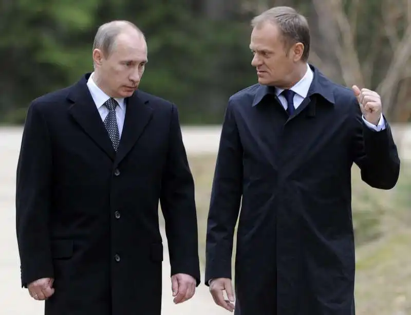 vladimir putin donald tusk 