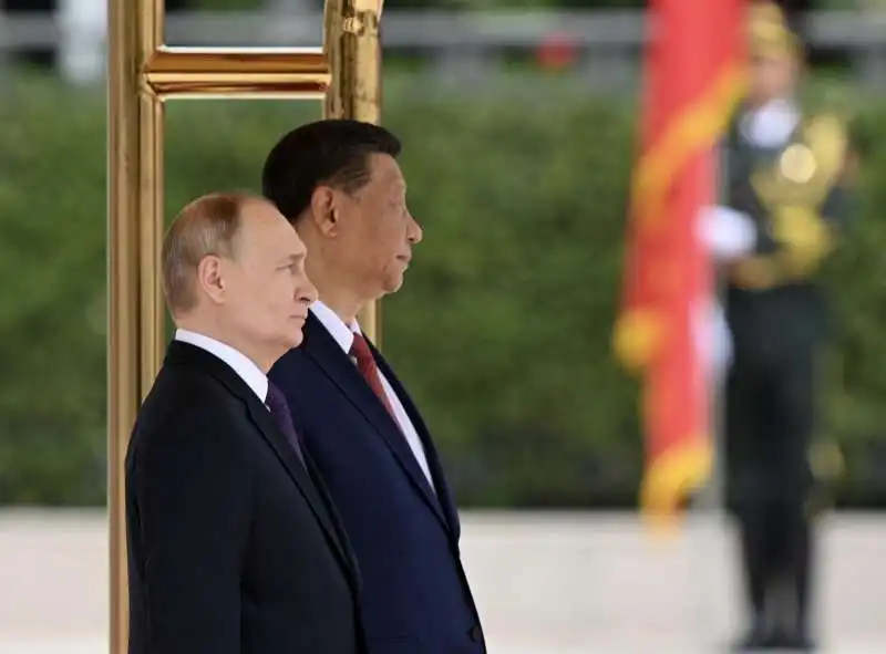 vladimir putin e xi jinping a pechino    