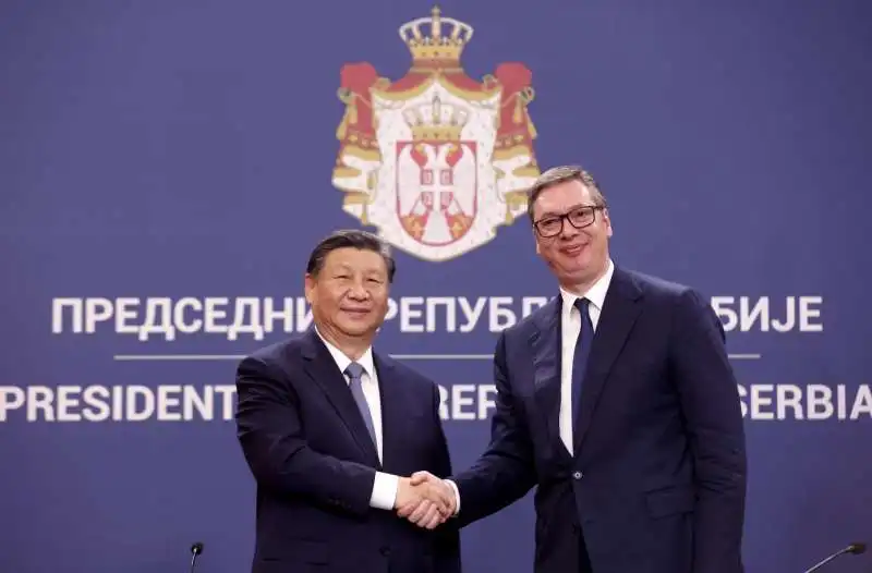 xi jinping   aleksandr vucic 