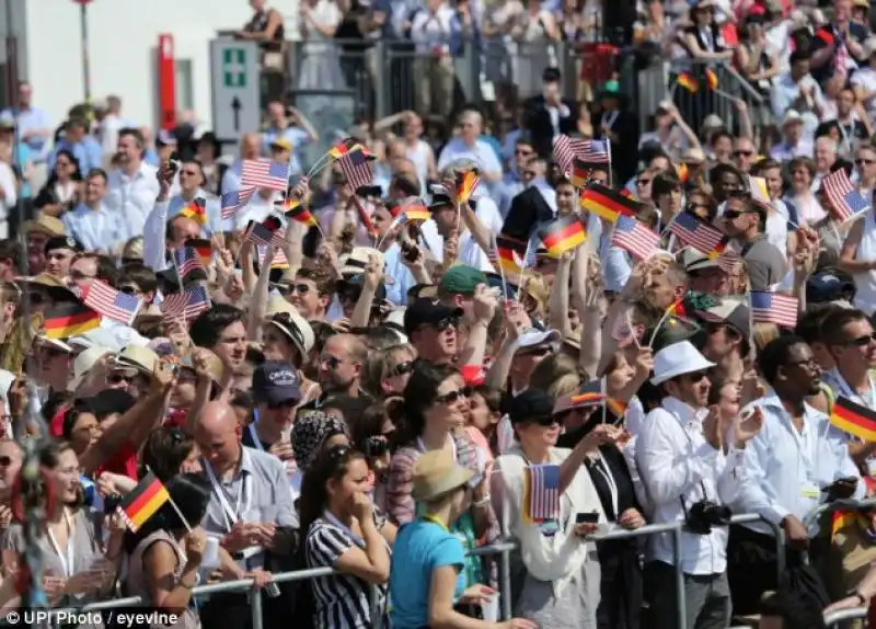 BARACK OBAMA A BERLINO 