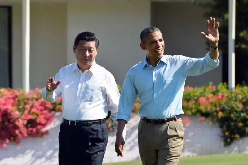 Barack Obama e Xi Jinping si incontrano a Sunnylands