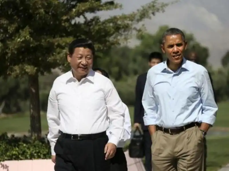 Barack Obama e Xi Jinping si incontrano a Sunnylands