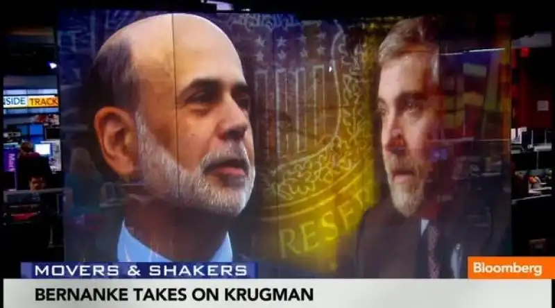 BERNANKE SU KRUGMAN jpeg