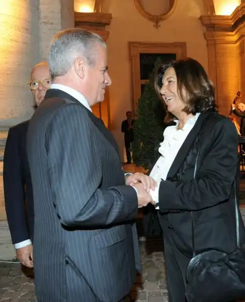 Claudio Scajola e Paola Severino 