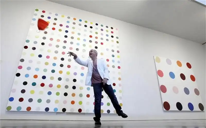 DAMIEN HIRST SPOT PAINTINGS 