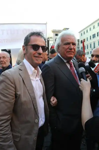 Enrico Paoli e Denis Verdini 