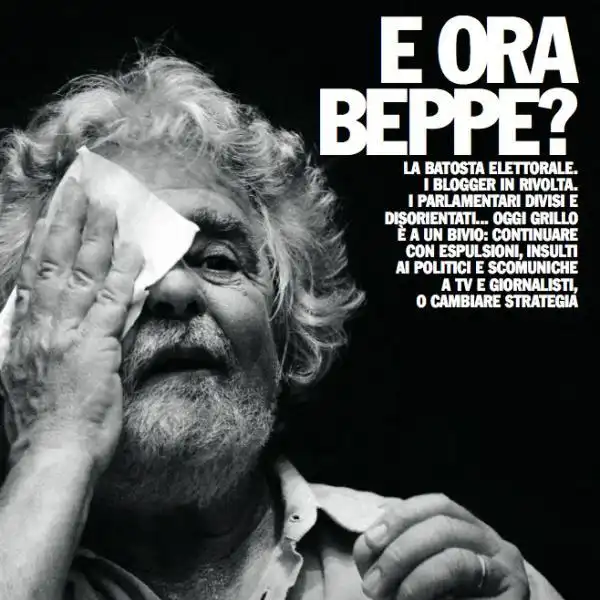 il flop di Grillo in copertina sull Espresso