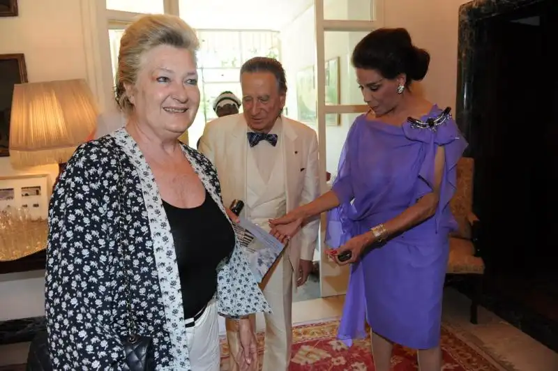 Giovanna e Paolo Portoghesi con Marisela 