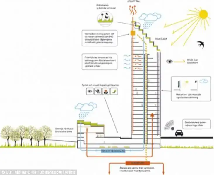 GRATTACIELO DI LEGNO STOCCOLMA 