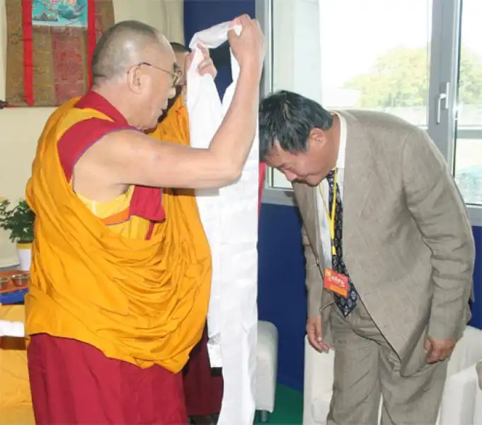 wei jingsheng con il dalai lama 