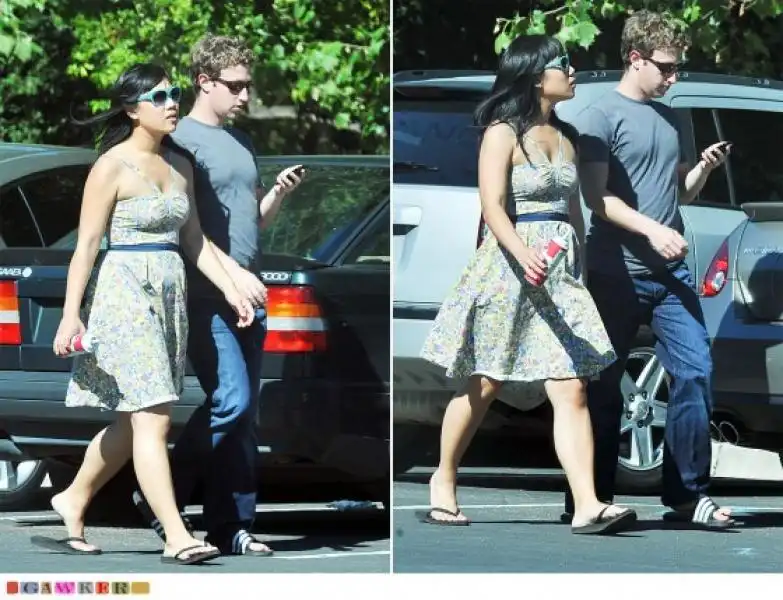 MARK ZUCKERBERG E LA MOGLIE PRISCILLA CHAN