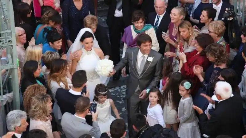 MATRIMONIO DI ANTONIO CONTE 