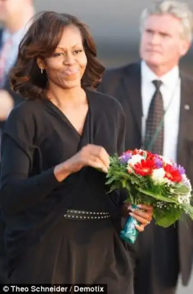 GLI OBAMA ARRIVANO A BERLINO 