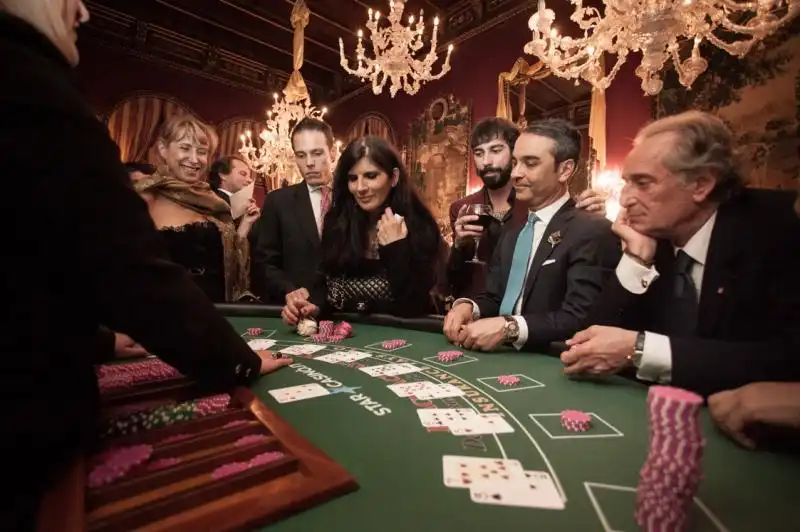 Pamela Prati al casino 