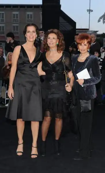 Roberta Armani Sophia Loren e Maria Scicolone 