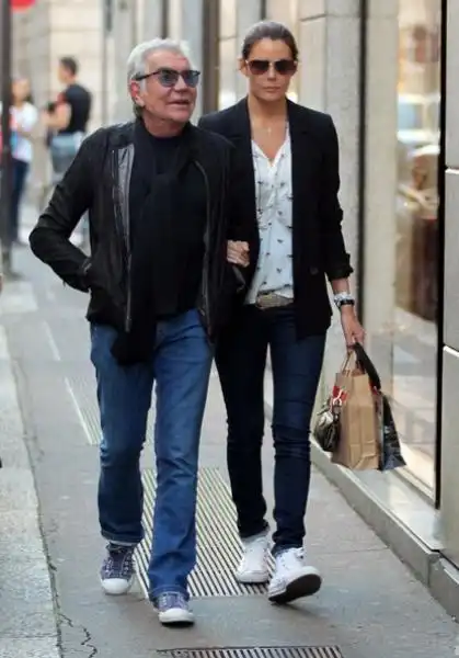 ROBERTO CAVALLI E LINA NILSON 